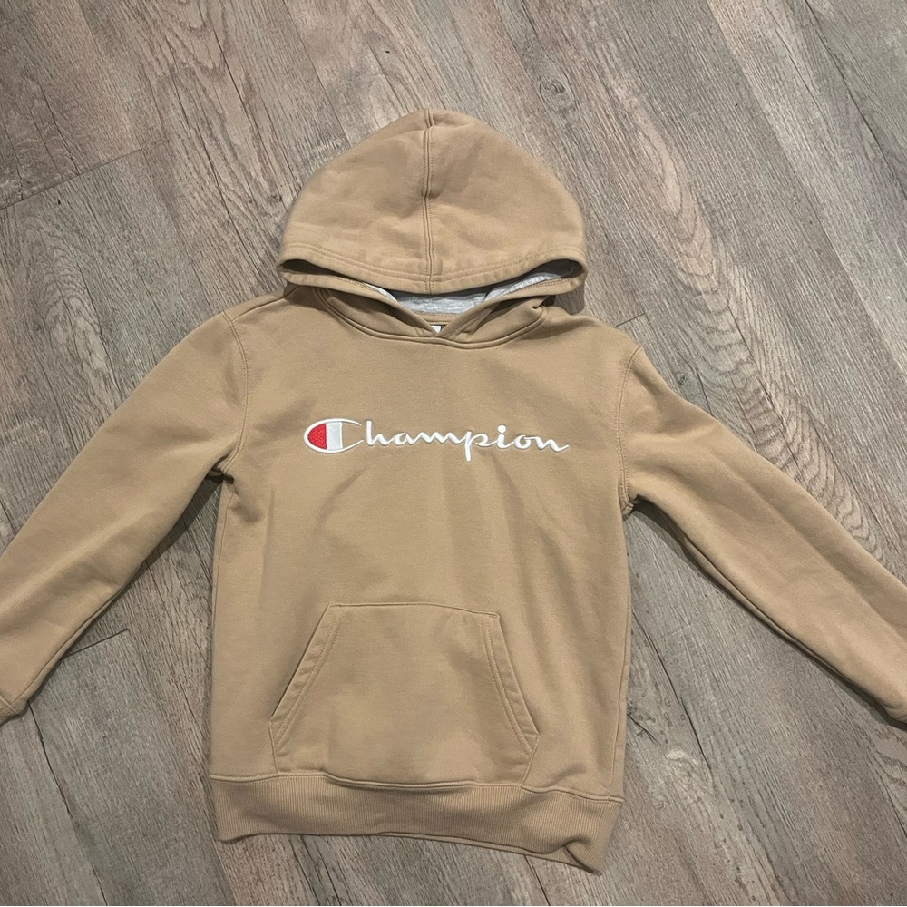 Champion Beige Hoodie